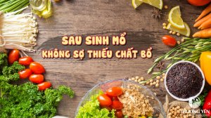 sau sinh mổ nên ăn gì